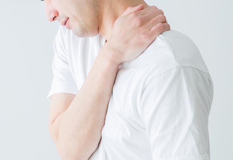 首・肩の痛みのイメージ